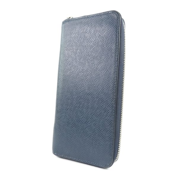 55140223 2 LOUIS VUITTON Vertical Long Wallet M30510 Blue