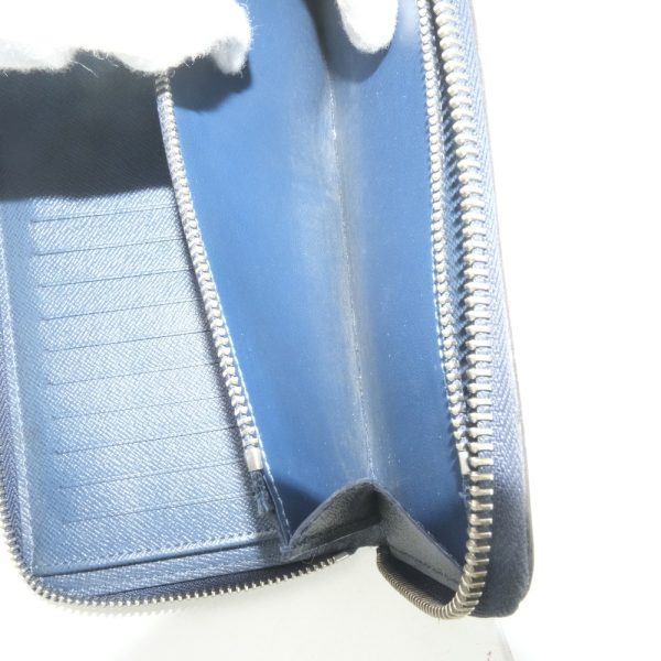 55140223 7 LOUIS VUITTON Vertical Long Wallet M30510 Blue