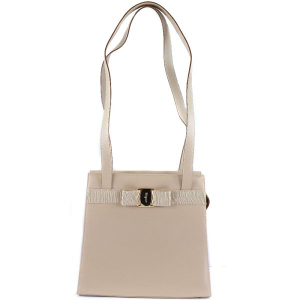 55140436 1 Salvatore Ferragamo Vala shoulder bag 21 Calf beige