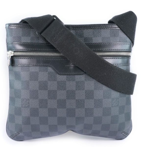 55150326 1 Louis Vuitton Thomas N58028 Damier Graphite Black Shoulder Bag