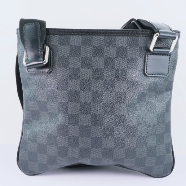 55150326 3 Louis Vuitton Thomas N58028 Damier Graphite Black Shoulder Bag