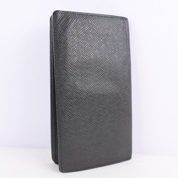 55160403 3 LOUIS VUITTON Porto Valle Cartes Billfold Wallet Taiga Altoise