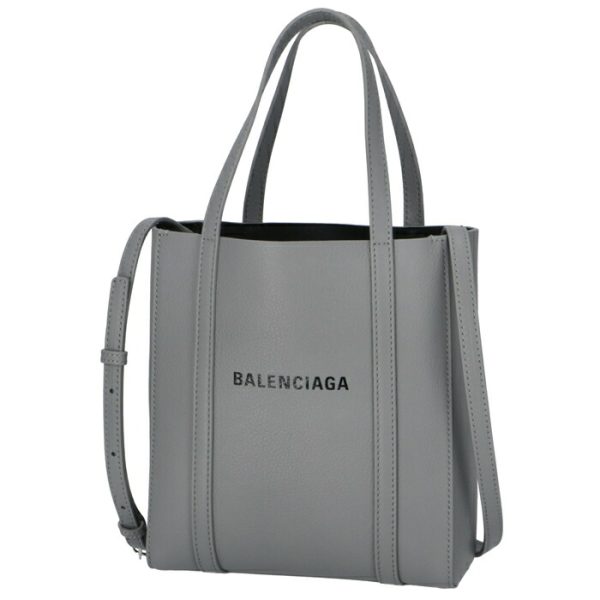 551815d6w2n1165 1 Balenciaga Everyday Tote XXS Shoulder Bag Gray