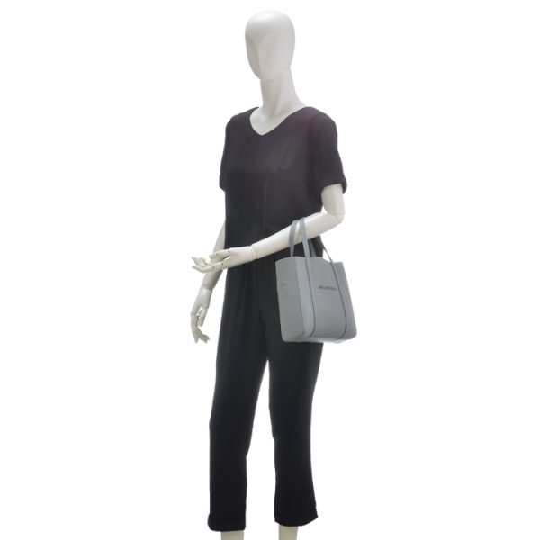 551815d6w2n1165 8 Balenciaga Everyday Tote XXS Shoulder Bag Gray