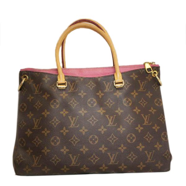 55185 1 Louis Vuitton Paras Shoulder Bag Monogram Brown