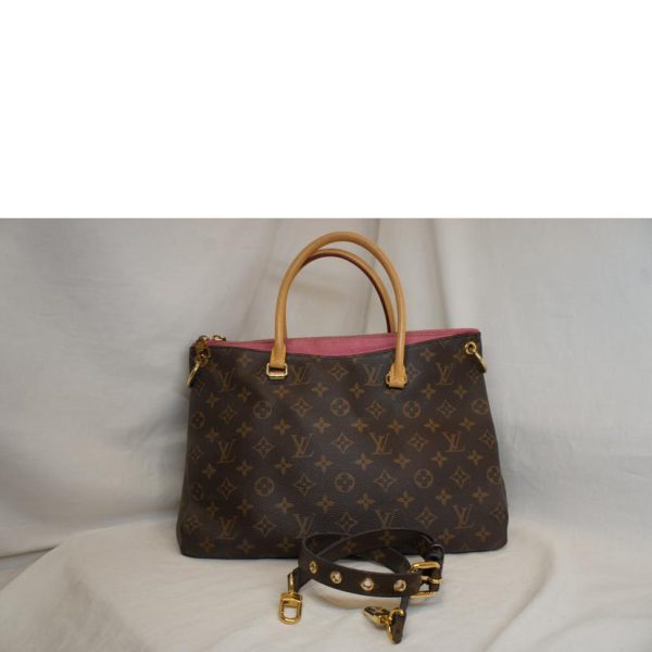 55185 7 Louis Vuitton Paras Shoulder Bag Monogram Brown