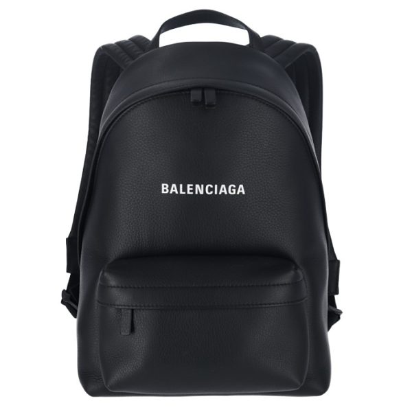 552379dlq4n1000 Balenciaga Everyday Leather Backpack Small Black