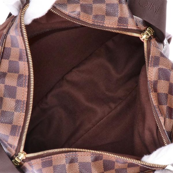 55260 4 Louis Vuitton Naviglio Damier Ebene Shoulder Bag Brown