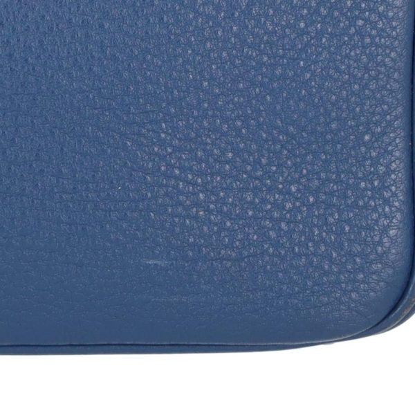 55311 8 Prada Leather Shoulder Bag Blu