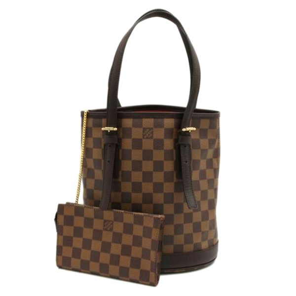 55313 1 Louis Vuitton Marais Bag Damier Ebene Brown