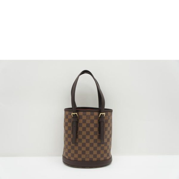 55313 2 Louis Vuitton Marais Bag Damier Ebene Brown