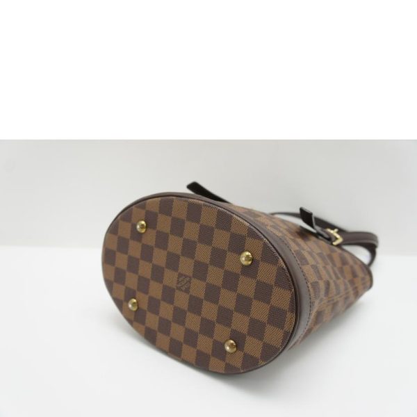 55313 3 Louis Vuitton Marais Bag Damier Ebene Brown