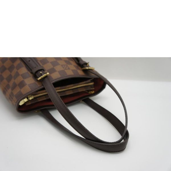 55313 4 Louis Vuitton Marais Bag Damier Ebene Brown