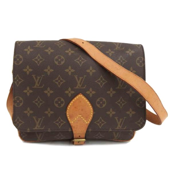 55332 1 Louis Vuitton Cartesier Monogram Document Holder Bag Brown