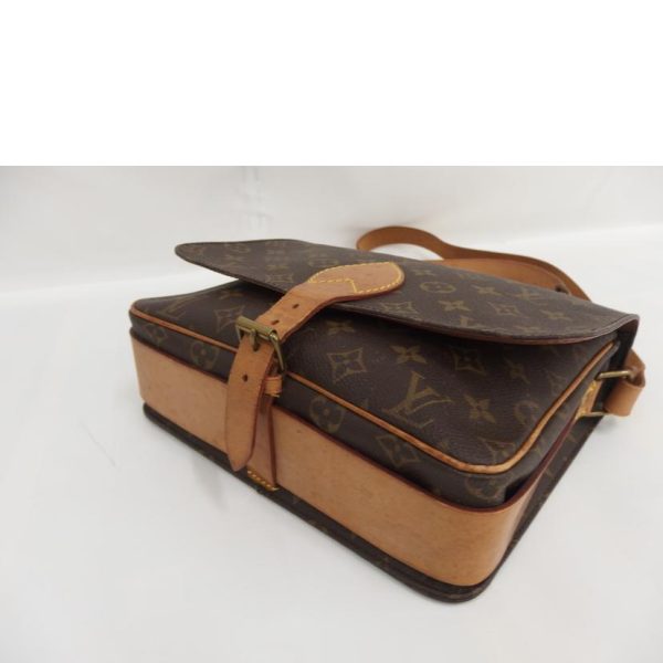 55332 3 Louis Vuitton Cartesier Monogram Document Holder Bag Brown