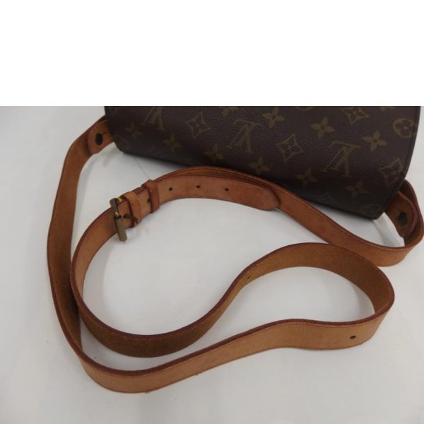 55332 4 Louis Vuitton Cartesier Monogram Document Holder Bag Brown