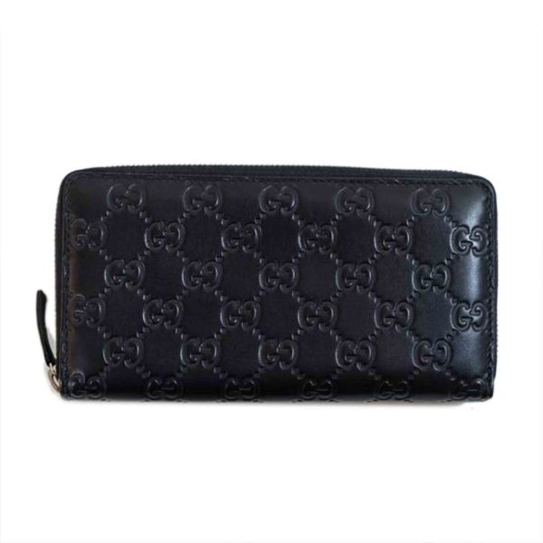 55341 1 Gucci Guccisima GG Round Zipper Wallet