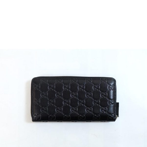 55341 2 Gucci Guccisima GG Round Zipper Wallet