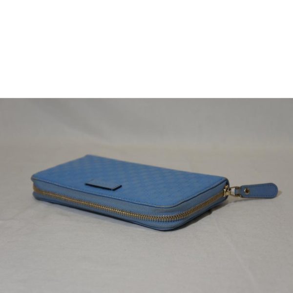 55372 3 Gucci Micro Guccissima Round Zipper Long Wallet