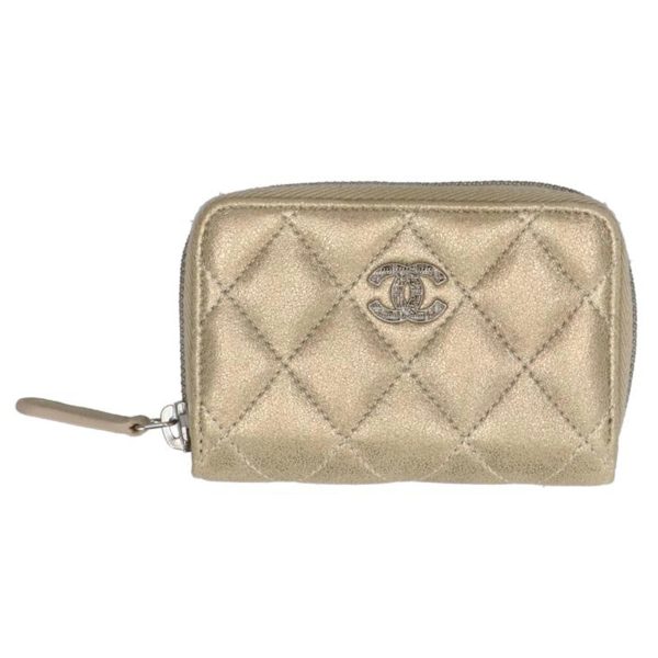 55383 1 Chanel Coin Case Lamb