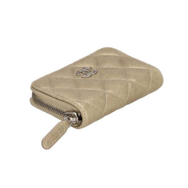 55383 4 Chanel Coin Case Lamb