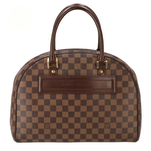 55420 1 Louis Vuitton Nolita Damier Bag Brown