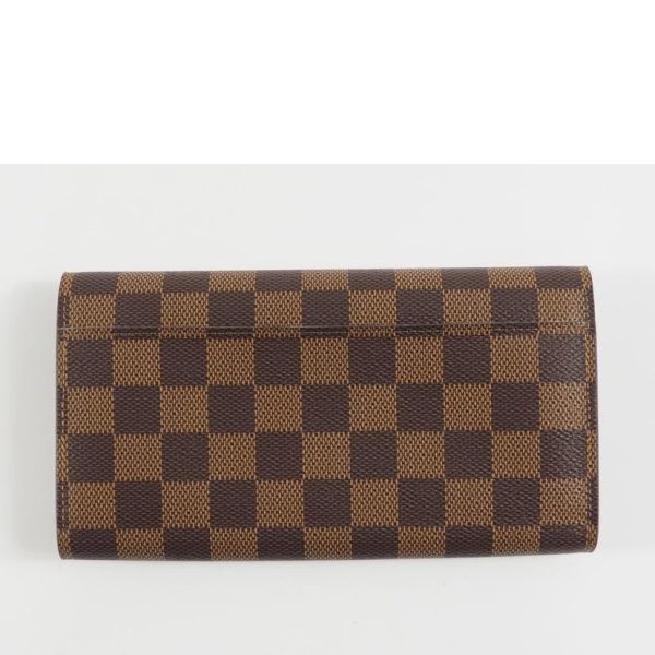 55473 2 Louis Vuitton Sala Wallet Damier Brown