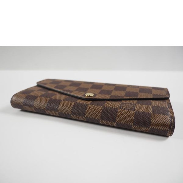 55473 3 Louis Vuitton Sala Wallet Damier Brown