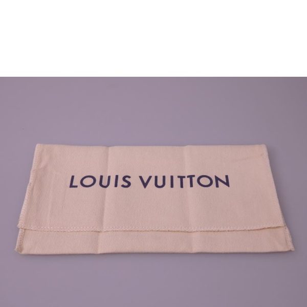 55523 6 Louis Vuitton Taisienne Portefeuille Clemence Azur Wallet White