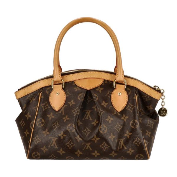 55528 2 Louis Vuitton Tivoli PM Monogram Handbag Brown