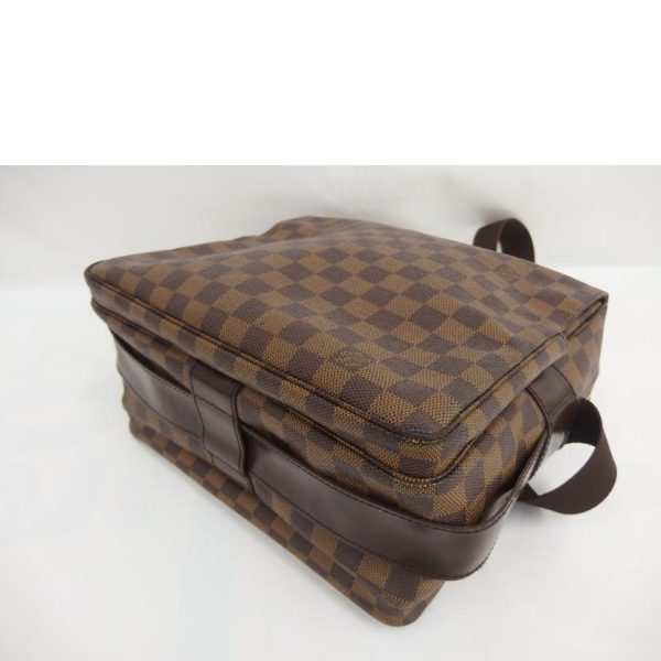 55592 4 Louis Vuitton Naviglio Damier Ebene Messenger Bag Brown