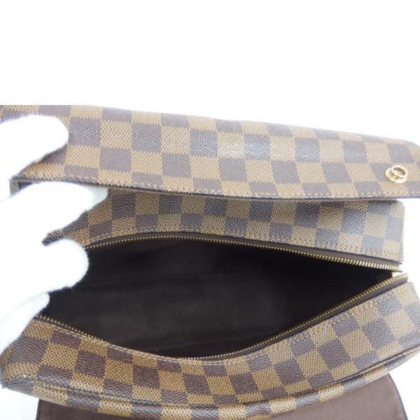 55592 6 Louis Vuitton Naviglio Damier Ebene Messenger Bag Brown