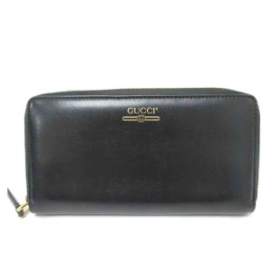 55598 1 Gucci Wallet Double Hook GG Black