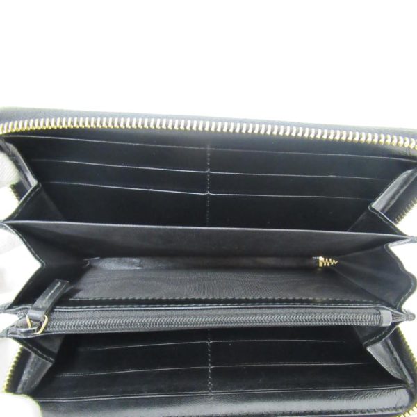 55598 4 Gucci Round Long Wallet Leather