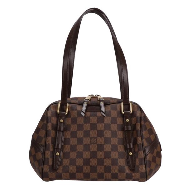 55628 1 Louis Vuitton Rivington PM Damier Handbag Ebene Brown