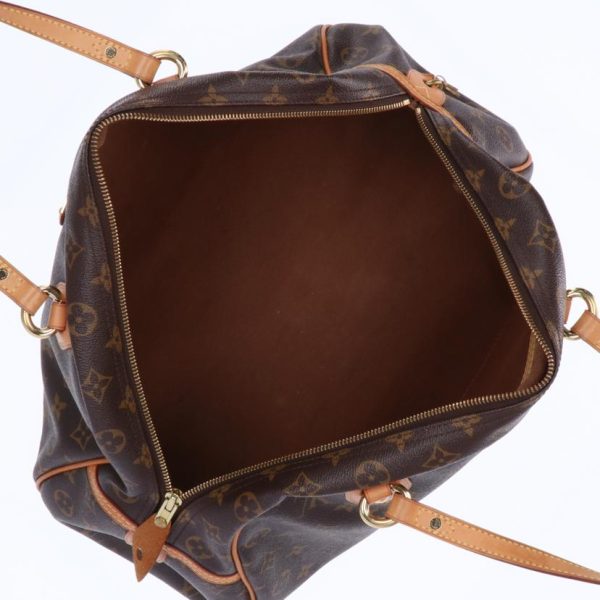 55666 5 Louis Vuitton Montorgueil Monogram Canvas Bag Brown