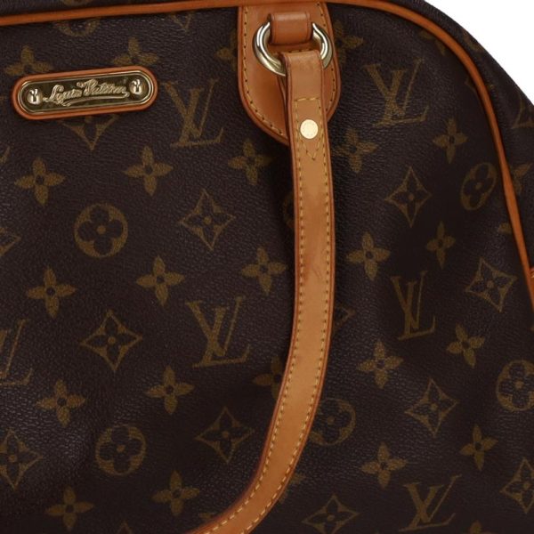 55666 7 Louis Vuitton Montorgueil Monogram Canvas Bag Brown