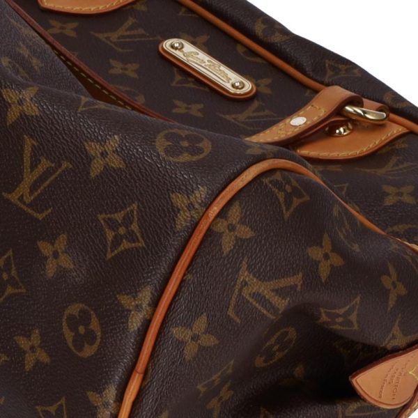 55666 9 Louis Vuitton Montorgueil Monogram Canvas Bag Brown