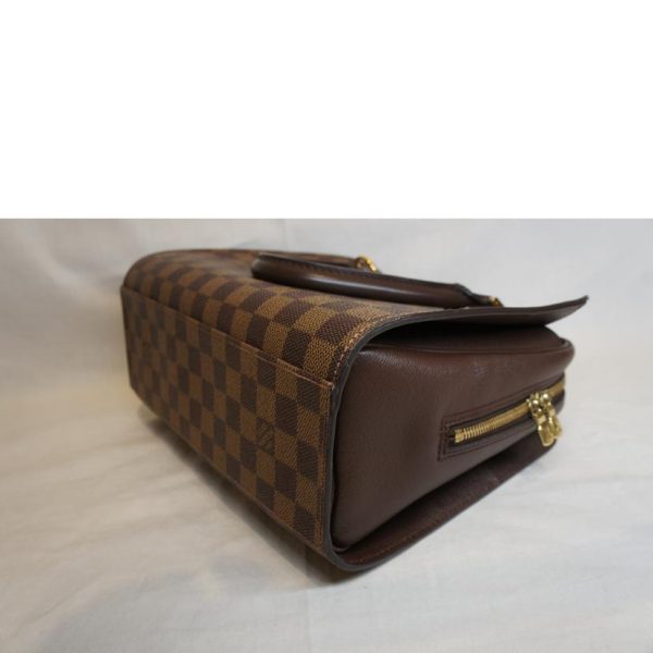 55697 2 Louis Vuitton Triana Damier Ebene Handbag Brown