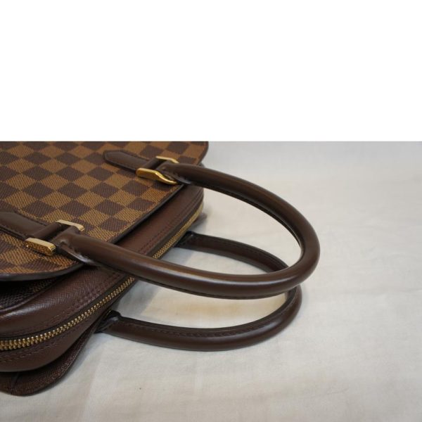 55697 3 Louis Vuitton Triana Damier Ebene Handbag Brown