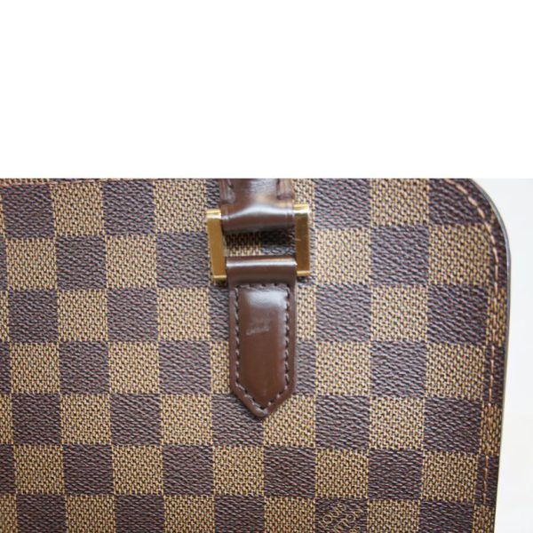 55697 6 Louis Vuitton Triana Damier Ebene Handbag Brown