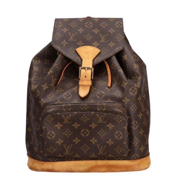 55796 1 Louis Vuitton Monsori GM Backpack Monogram Brown