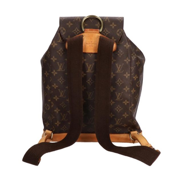 55796 2 Louis Vuitton Monsori GM Backpack Monogram Brown