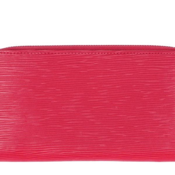 55808 6 Louis Vuitton Zippy Epi Wallet Pink