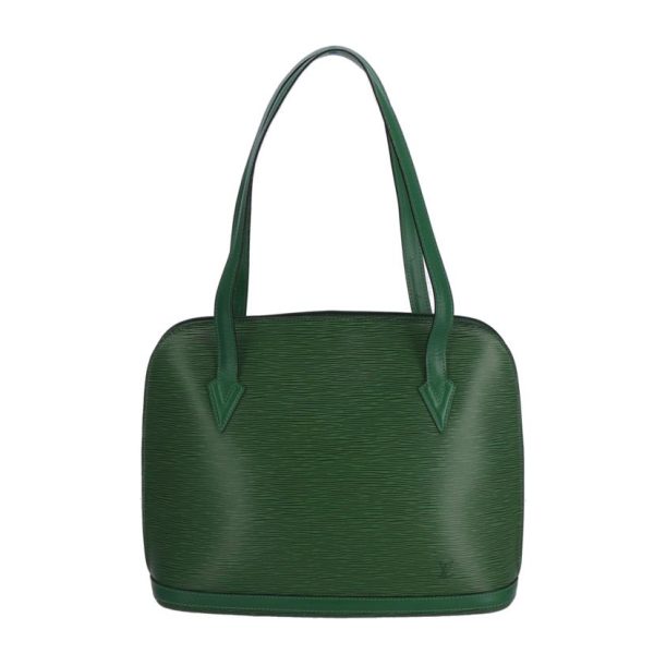 55833 1 Louis Vuitton Lussac Epi Shoulder Bag Borneo Green