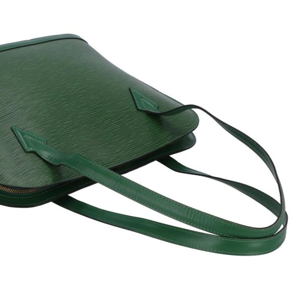 55833 2 Louis Vuitton Lussac Epi Shoulder Bag Borneo Green