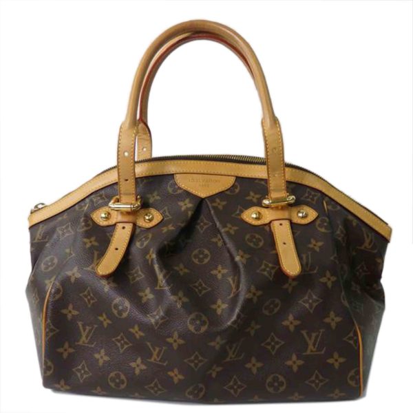 55857 1 Louis Vuitton Tivoli GM Monogram Handbag Brown