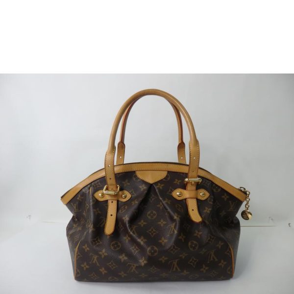 55857 2 Louis Vuitton Tivoli GM Monogram Handbag Brown