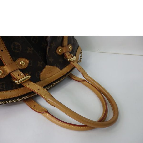 55857 5 Louis Vuitton Tivoli GM Monogram Handbag Brown