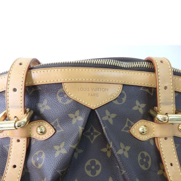 55857 8 Louis Vuitton Tivoli GM Monogram Handbag Brown